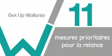 Get up Wallonia : 11 mesures prioritaires pour la relance