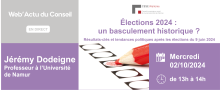 Élections 2024 : un basculement historique ?